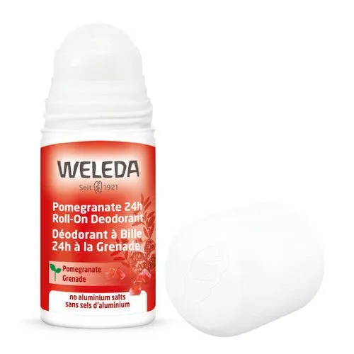 Weleda Pomegranate 24h Roll-on Deodorant, 50 ml